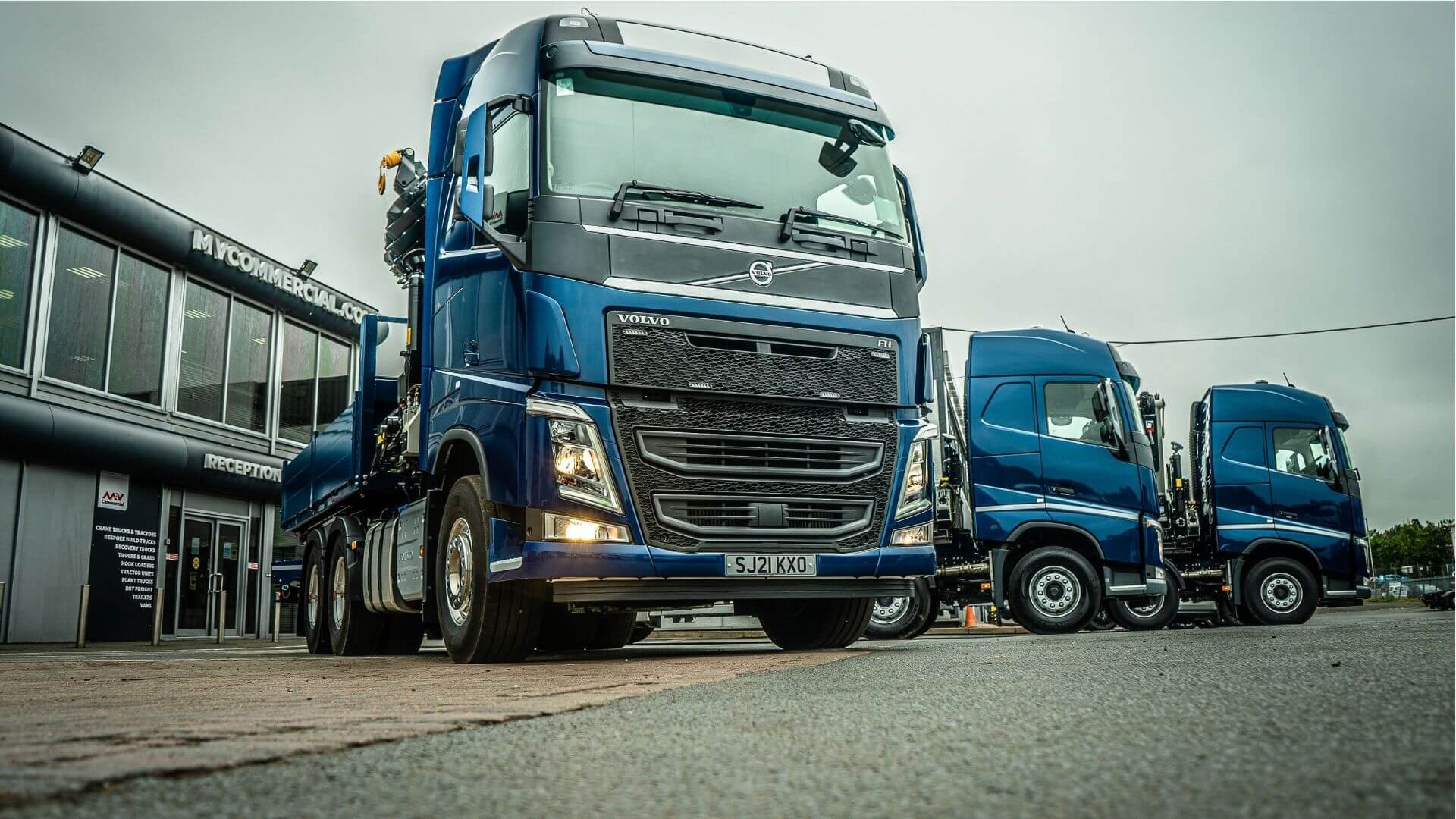JCS Group Services truck and transport vehicles